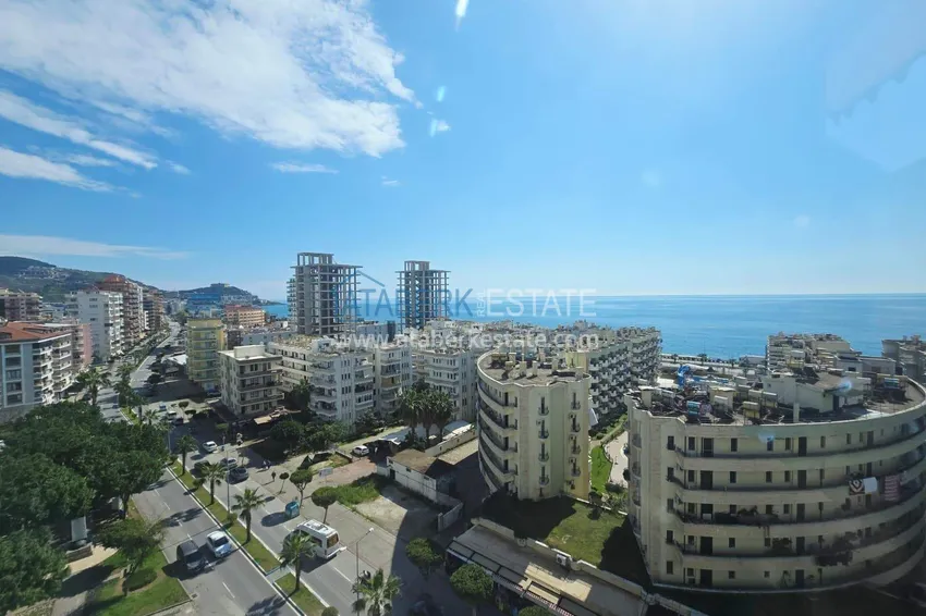 Purchase 3+1 duplex apartment with furniture in Mahmutlar — two glazed balconies and panoramic sea views 30 