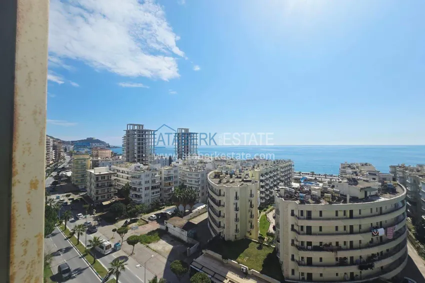 Purchase 3+1 duplex apartment with furniture in Mahmutlar — two glazed balconies and panoramic sea views 31 