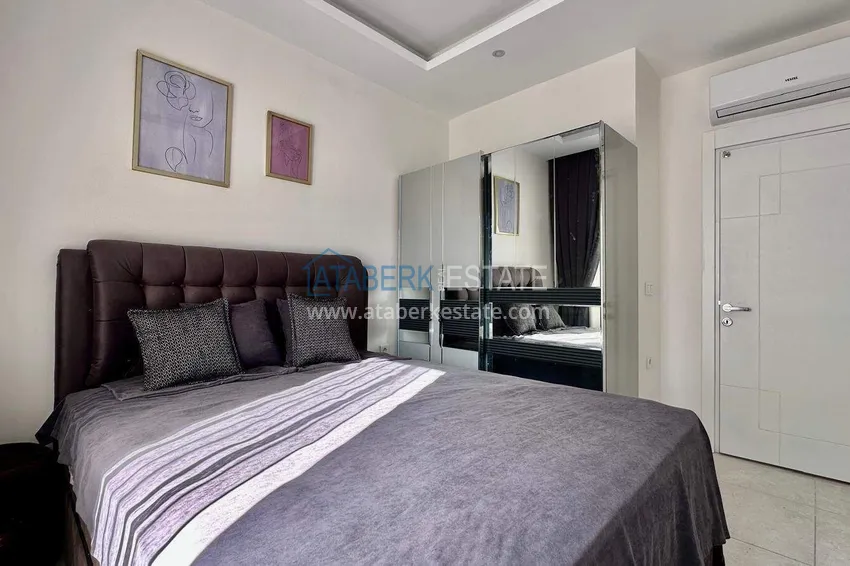 Purchase  Turnkey one-bedroom apartment in Alanya, Mahmutlar district 5 