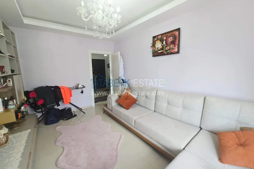 Purchase 3+1 duplex apartment with furniture in Mahmutlar — two glazed balconies and panoramic sea views 5 