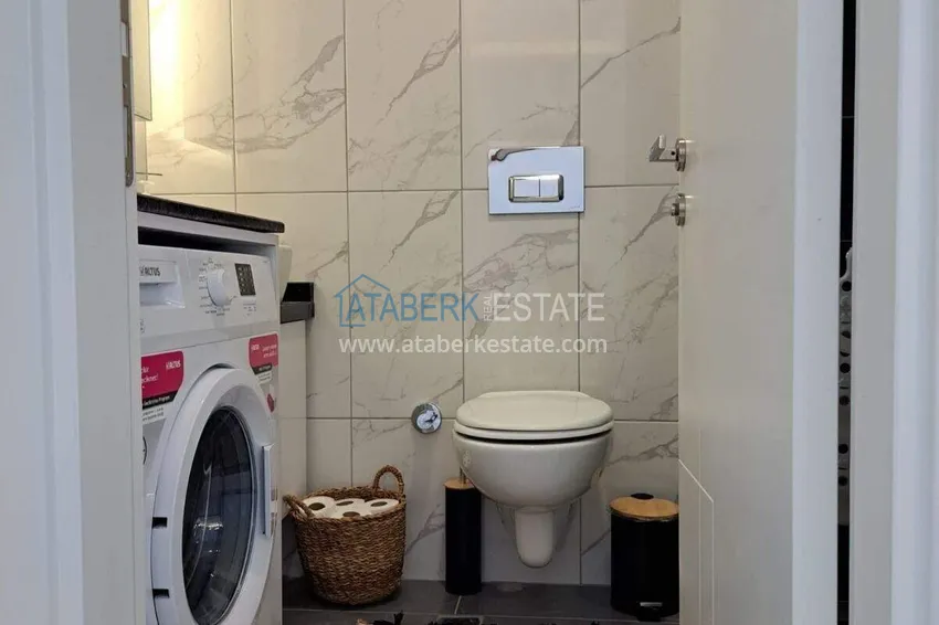 Purchase  Turnkey one-bedroom apartment in Alanya, Mahmutlar district 6 