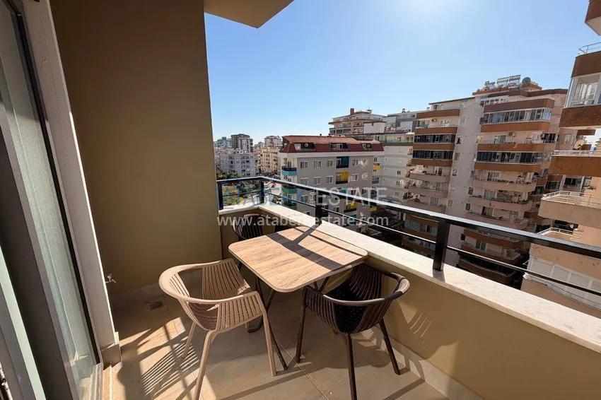 Purchase  Turnkey one-bedroom apartment in Alanya, Mahmutlar district 7 