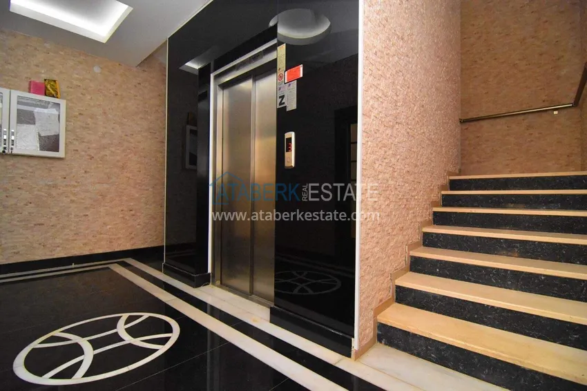 3+1 duplex apartment with furniture in Mahmutlar — two glazed balconies and panoramic sea views 8 