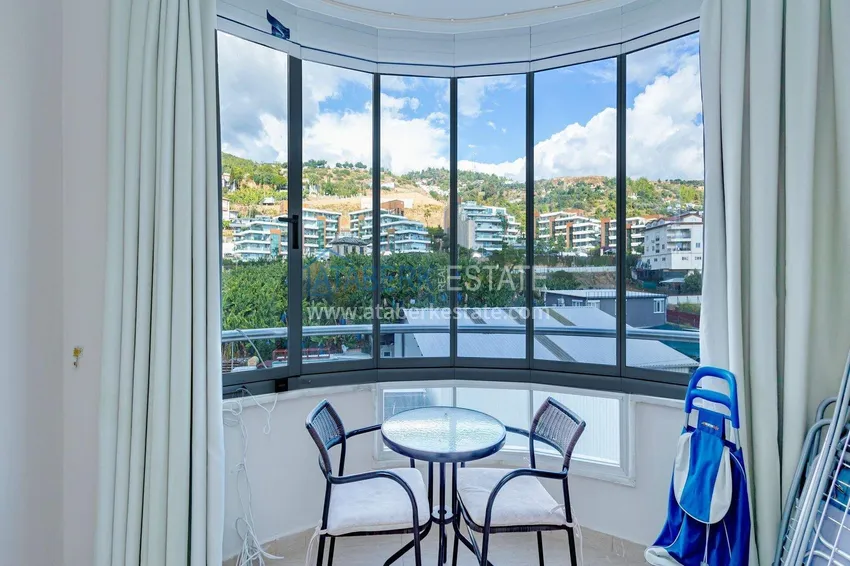 Purchase Furnished 2+1 apartment in Cikcilli - two glazed balconies and a convenient location 17 