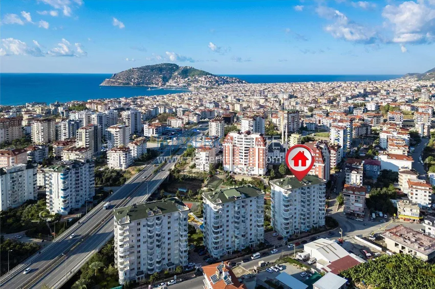 Furnished 2+1 apartment in Cikcilli - two glazed balconies and a convenient location 2 