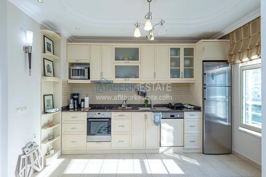 Purchase Furnished 2+1 apartment in Cikcilli - two glazed balconies and a convenient location 8 