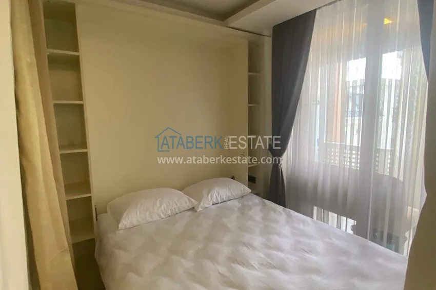 Purchase 1+1 for rent in the center of Alanya - furnished apartment 550 m from Keykubat Beach No. 17 10 