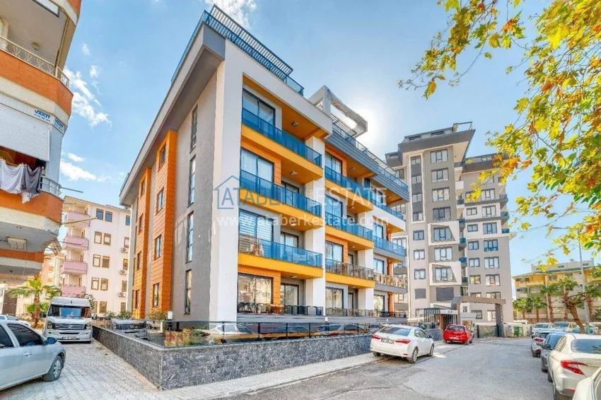 1+1 apartments in the center of Alanya - fine finish, boutique complex, Keykubat beach area 1 