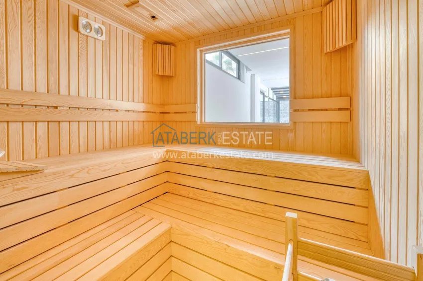 1+1 apartments in the center of Alanya - fine finish, boutique complex, Keykubat beach area 10 