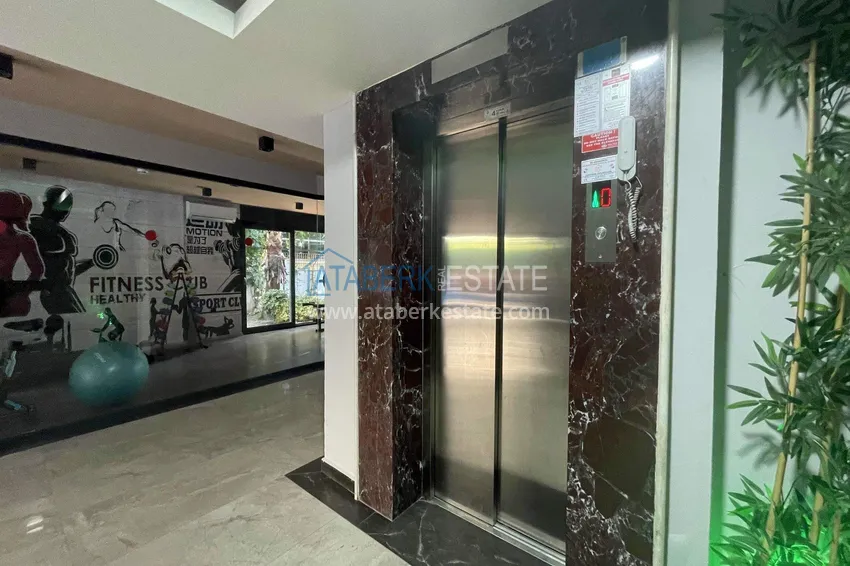 1+1 for rent in the center of Alanya - furnished apartment 550 m from Keykubat Beach No. 17 10 