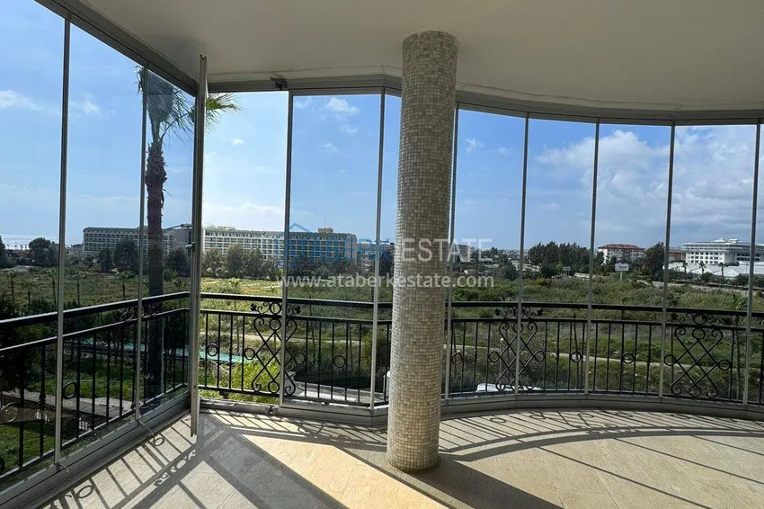 Purchase Two-story 3+1 villa in Konakli — furnished and with sea views in a cottage complex 20 