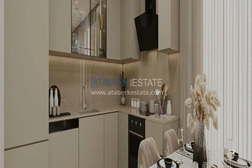 Purchase Apartments from the developer in the center of Alanya - 50 meters from Cleopatra beach, installments, citizenship 2