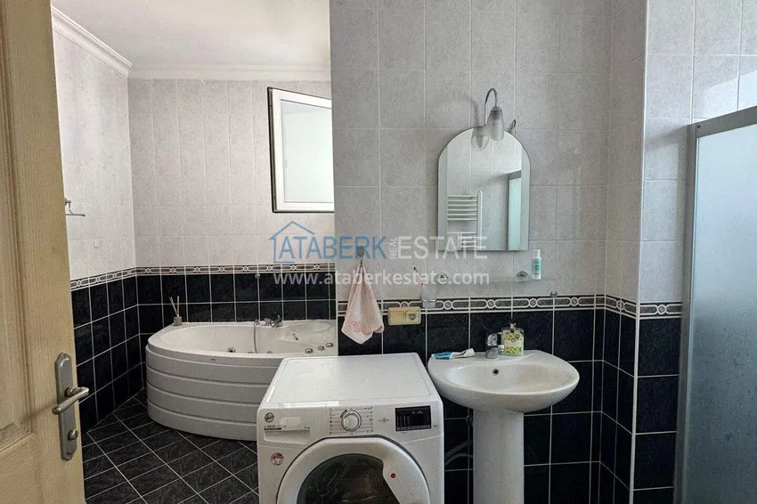 Purchase Two-story 3+1 villa in Konakli — furnished and with sea views in a cottage complex 22 