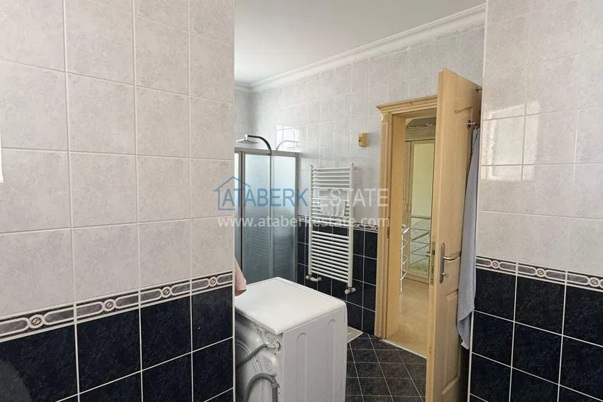 Purchase Two-story 3+1 villa in Konakli — furnished and with sea views in a cottage complex 23 