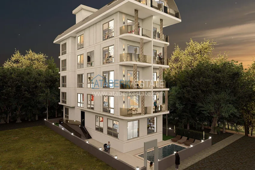 Apartments from the developer in the center of Alanya - 50 meters from Cleopatra beach, installments, citizenship 2