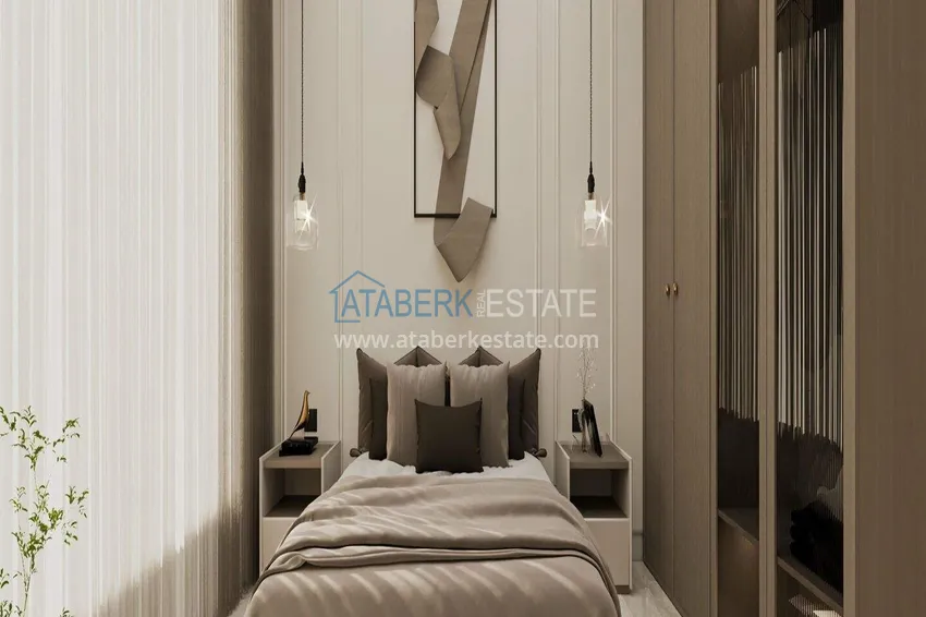 Purchase Apartments from the developer in the center of Alanya - 50 meters from Cleopatra beach, installments, citizenship 3