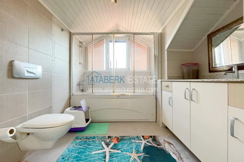 Purchase 4+1 duplex in Alanya, Oba district — furniture, mountain views and comfort for the whole family 33