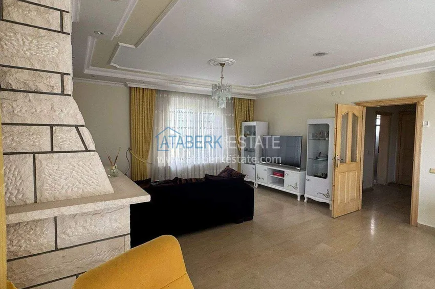 Purchase Two-story 3+1 villa in Konakli — furnished and with sea views in a cottage complex 3 