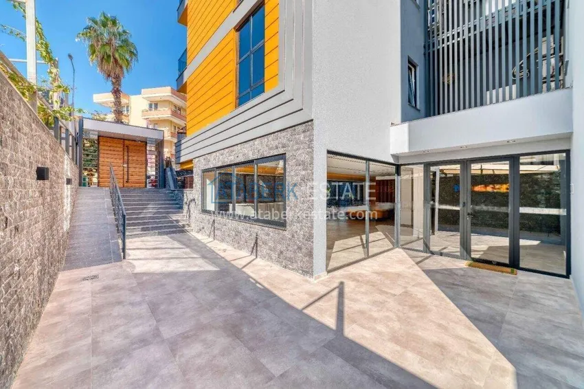 1+1 apartments in the center of Alanya - fine finish, boutique complex, Keykubat beach area 3 