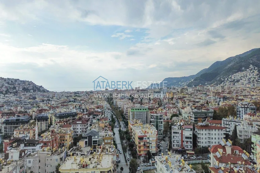 1+1 for rent in the center of Alanya - furnished apartment 550 m from Keykubat Beach No. 17 3 