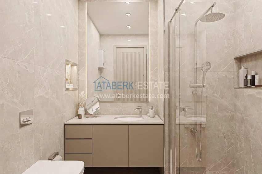 Purchase Apartments from the developer in the center of Alanya - 50 meters from Cleopatra beach, installments, citizenship 4