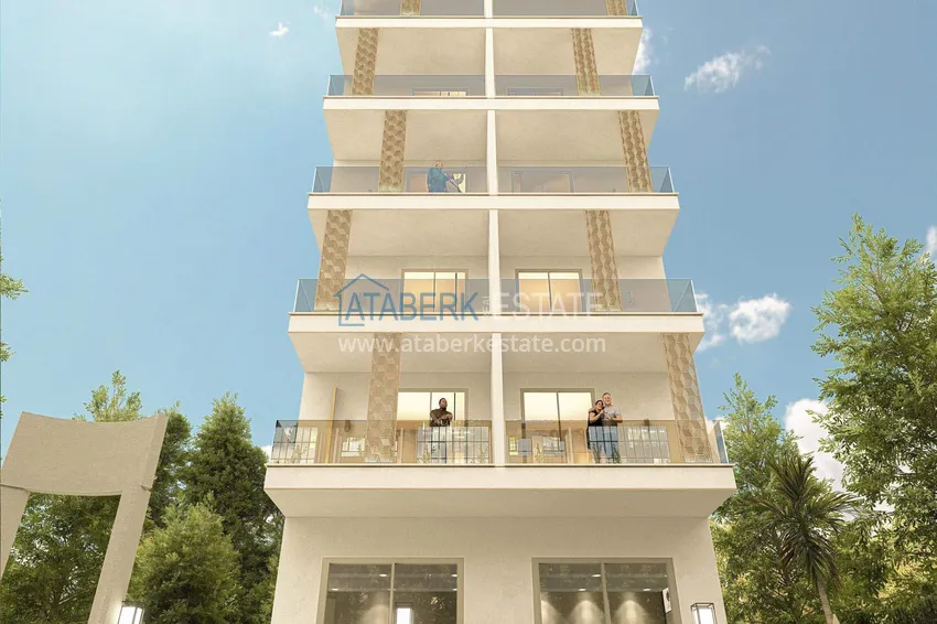 Apartments from the developer in the center of Alanya - 50 meters from Cleopatra beach, installments, citizenship 4