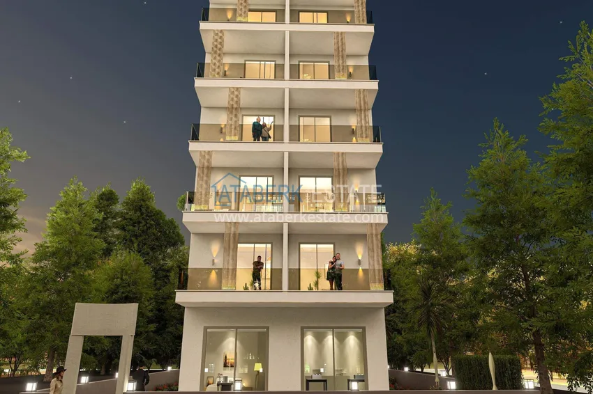 Apartments from the developer in the center of Alanya - 50 meters from Cleopatra beach, installments, citizenship 5