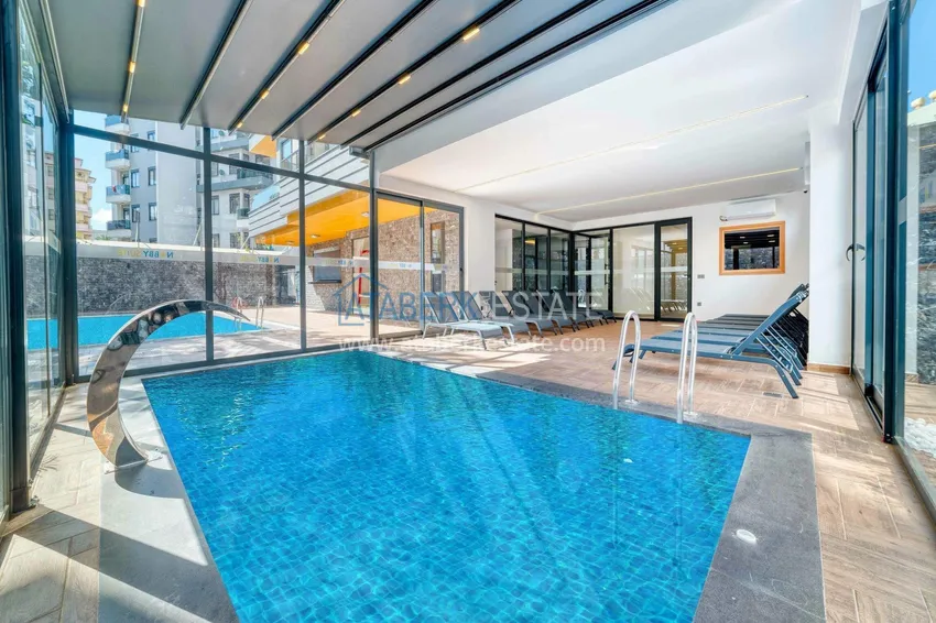 1+1 apartments in the center of Alanya - fine finish, boutique complex, Keykubat beach area 6 