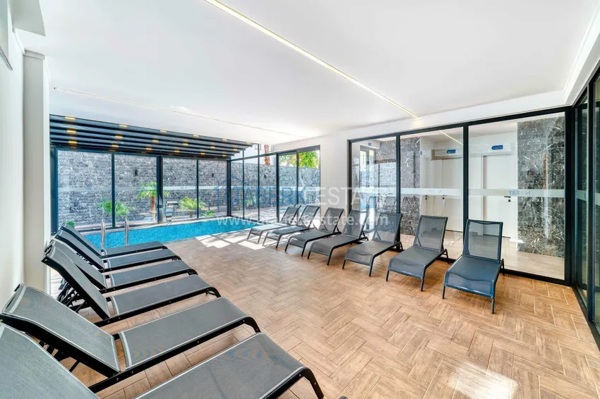 1+1 apartments in the center of Alanya - fine finish, boutique complex, Keykubat beach area 7 