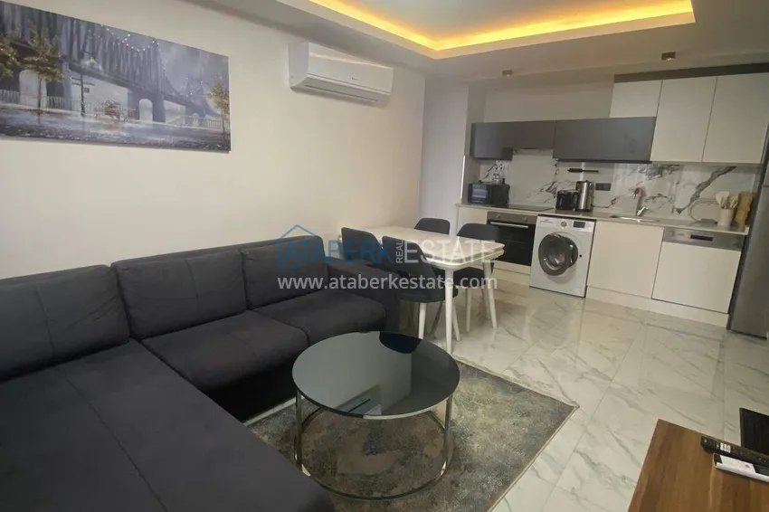 Purchase 1+1 for rent in the center of Alanya - furnished apartment 550 m from Keykubat Beach No. 17 8 