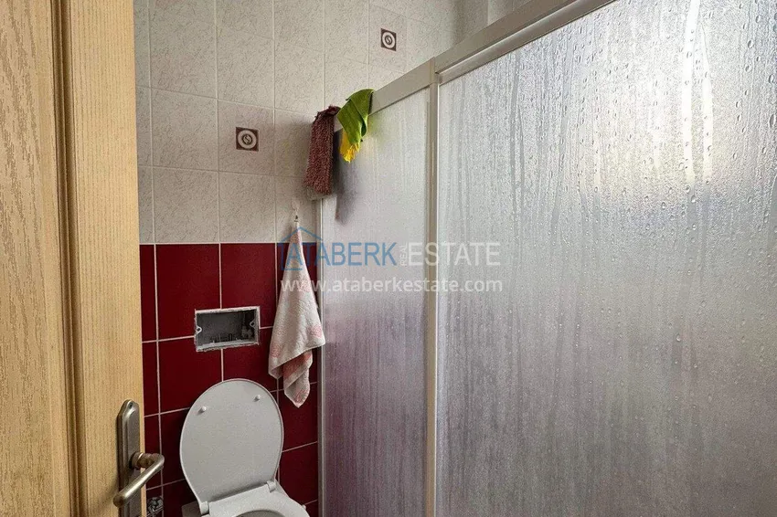 Purchase Two-story 3+1 villa in Konakli — furnished and with sea views in a cottage complex 9 