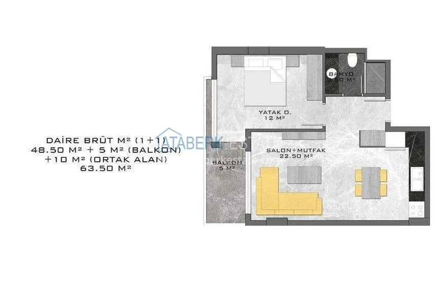 Buy cheap 1+1 apartments in the center of Alanya - fine finish, boutique complex, Keykubat beach area 1 