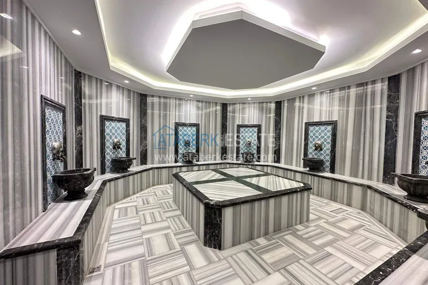 Apartment 1+1 in Mahmutlar — finely finished in a premium-level complex, 650 m from the sea 13 