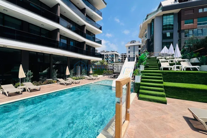 Furnished 2+1 apartment in the center of Alanya — Cleopatra beach area, directly from the owner  13 