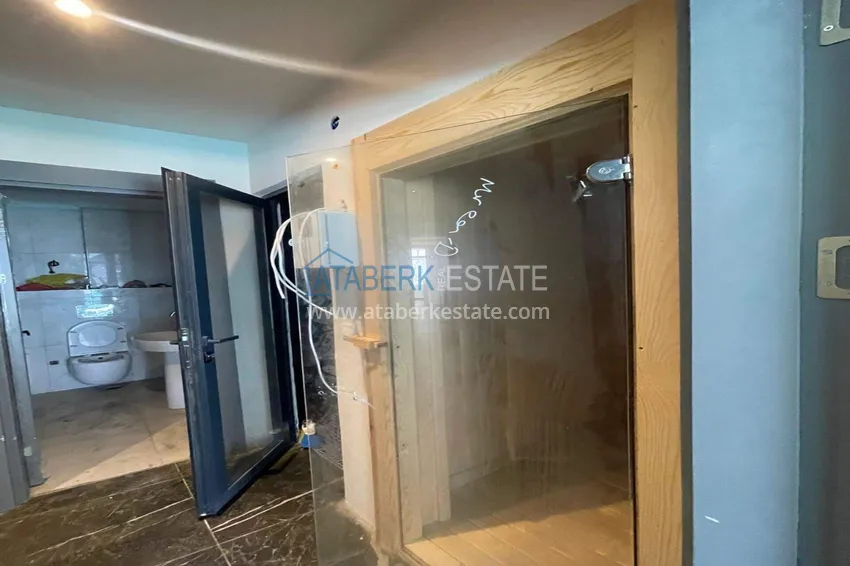 Urgent sale! 1+1 apartment with sea view in Kestel - luxury complex 11 