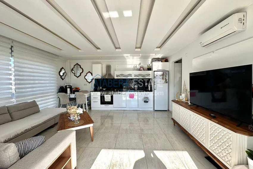 Purchase Apartment 1+1 70 m2 in the Kestel area — furnished and with sea views, 300 m from the beach 3