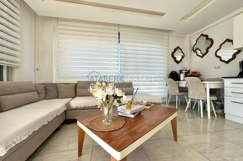 Purchase Apartment 1+1 70 m2 in the Kestel area — furnished and with sea views, 300 m from the beach 4