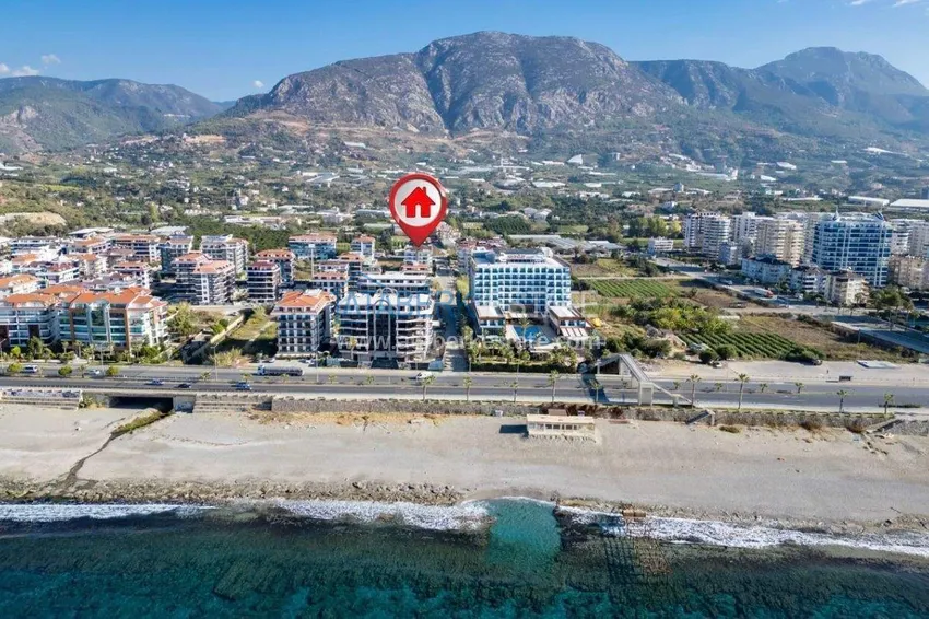 Apartment 1+1 70 m2 in the Kestel area — furnished and with sea views, 300 m from the beach 5