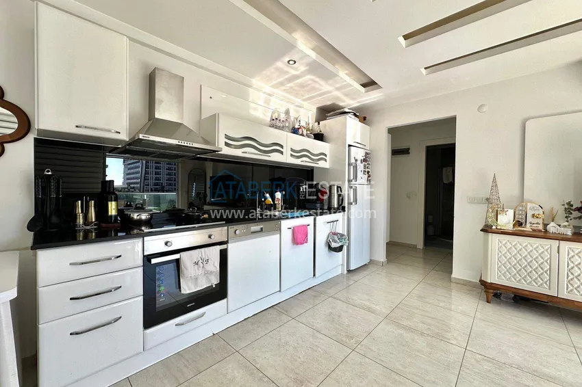 Purchase Apartment 1+1 70 m2 in the Kestel area — furnished and with sea views, 300 m from the beach 6