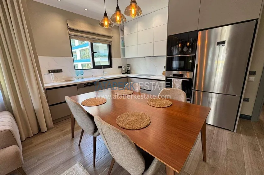 Purchase  Designer 2+1 apartment with sea view in Kargicak - from owner, 300 meters to the beach 12 