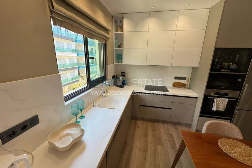 Purchase  Designer 2+1 apartment with sea view in Kargicak - from owner, 300 meters to the beach 13 