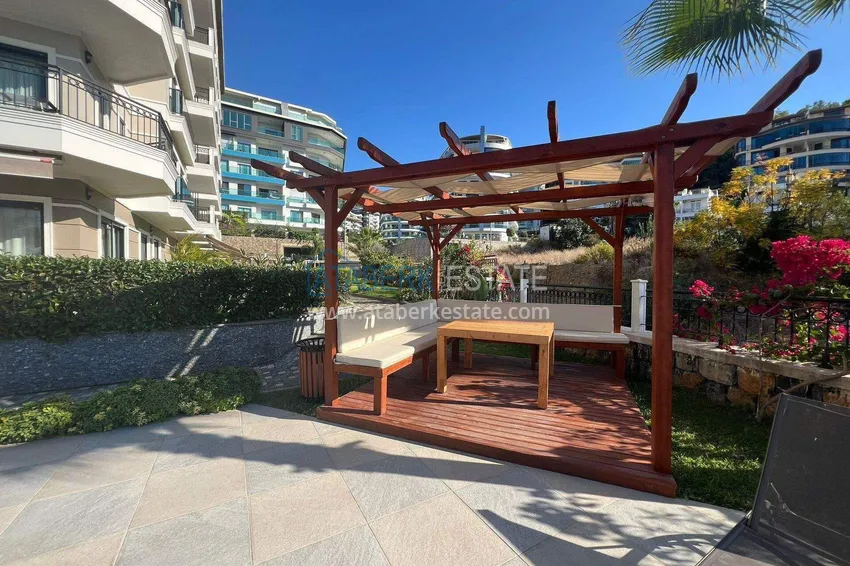 Designer 2+1 apartment with sea view in Kargicak - from owner, 300 meters to the beach 12 