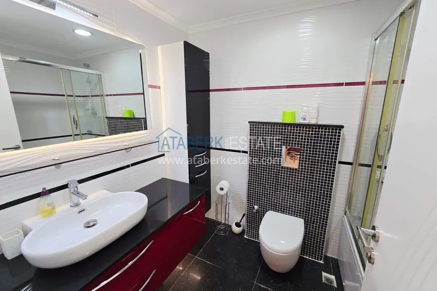 Purchase 2+1 apartment in Mahmutlar from the owner - furnished and with panoramic sea views 13