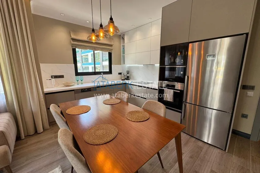 Purchase  Designer 2+1 apartment with sea view in Kargicak - from owner, 300 meters to the beach 16 