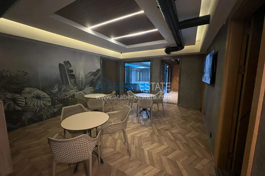 Designer 2+1 apartment with sea view in Kargicak - from owner, 300 meters to the beach 20 
