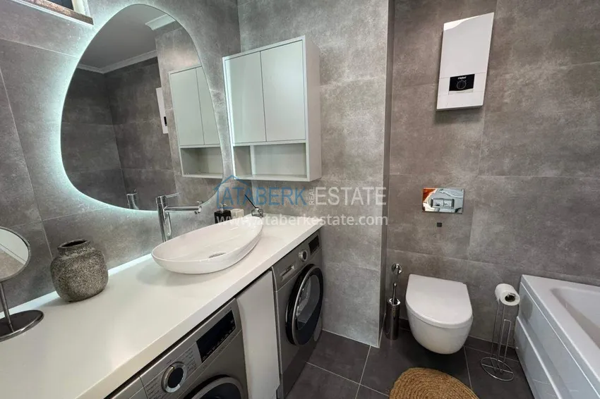 Purchase  Designer 2+1 apartment with sea view in Kargicak - from owner, 300 meters to the beach 24 