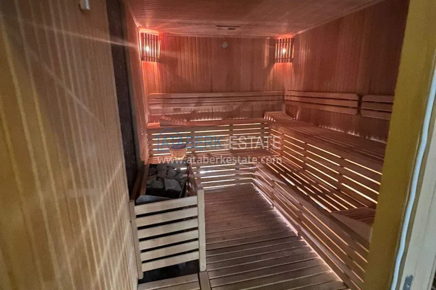 Designer 2+1 apartment with sea view in Kargicak - from owner, 300 meters to the beach 25 