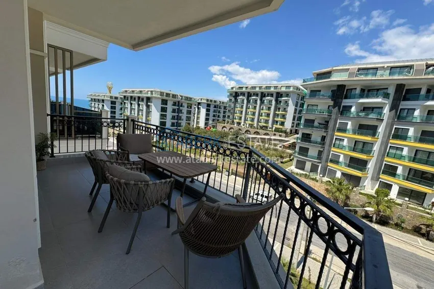 Purchase  Designer 2+1 apartment with sea view in Kargicak - from owner, 300 meters to the beach 34 