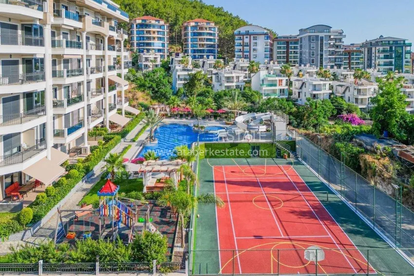 Designer 2+1 apartment with sea view in Kargicak - from owner, 300 meters to the beach 4 