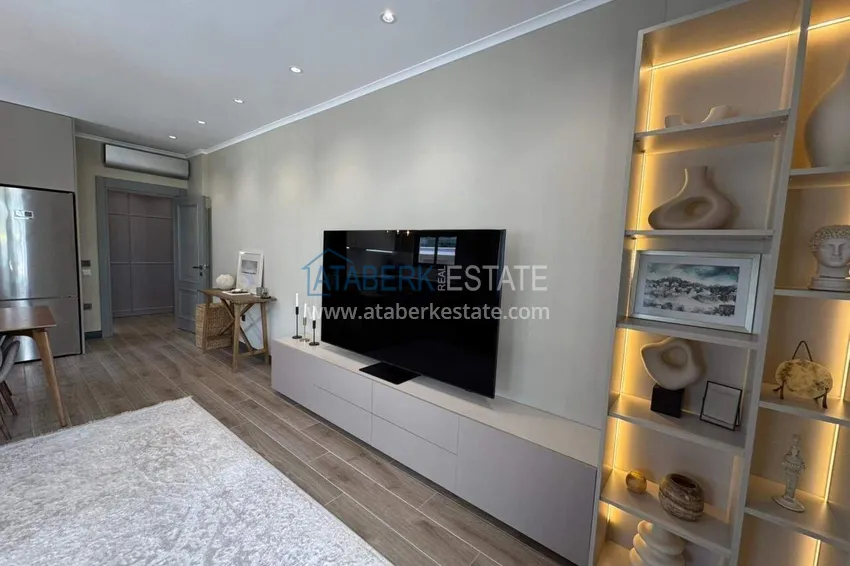 Purchase  Designer 2+1 apartment with sea view in Kargicak - from owner, 300 meters to the beach 10 